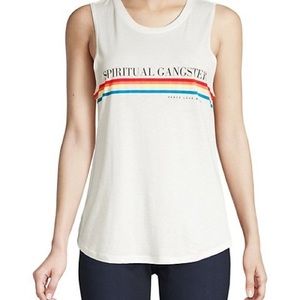 Spiritual Gangster Rainbow Muscle Tank